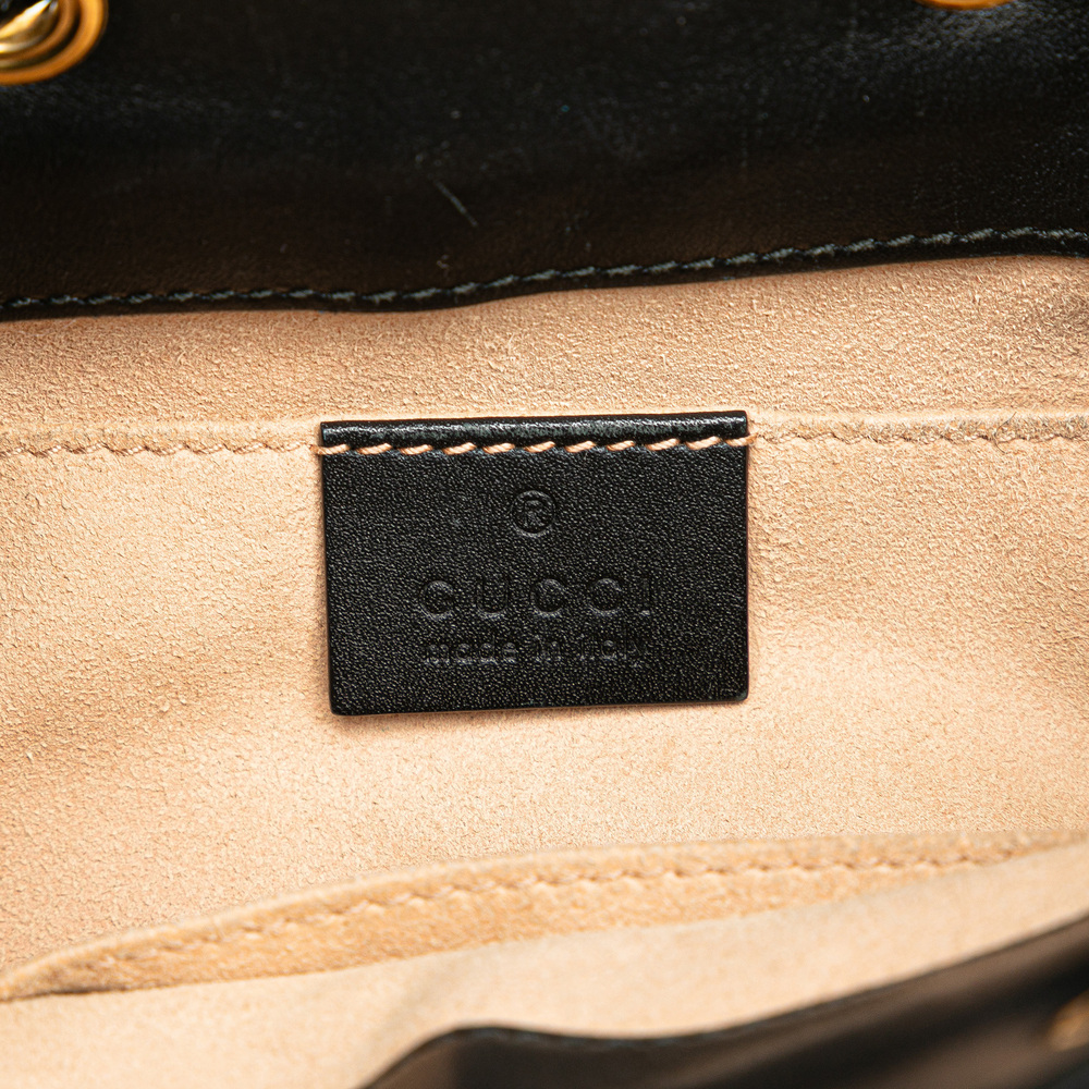 Pre-Loved Gucci Small Suede Ophidia Bucket - Picture 5 of 12